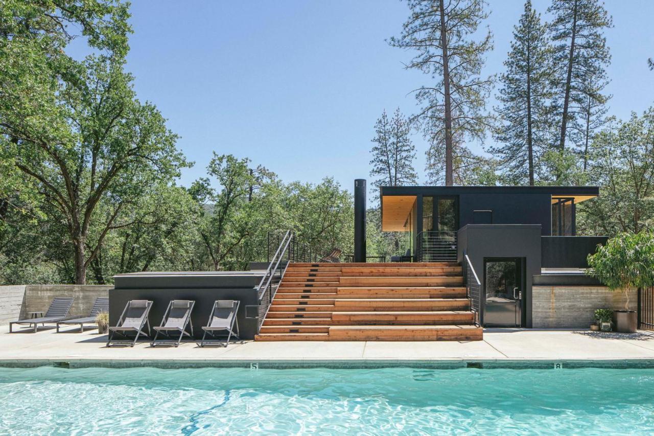 Autocamp Yosemite Hotell Midpines Eksteriør bilde