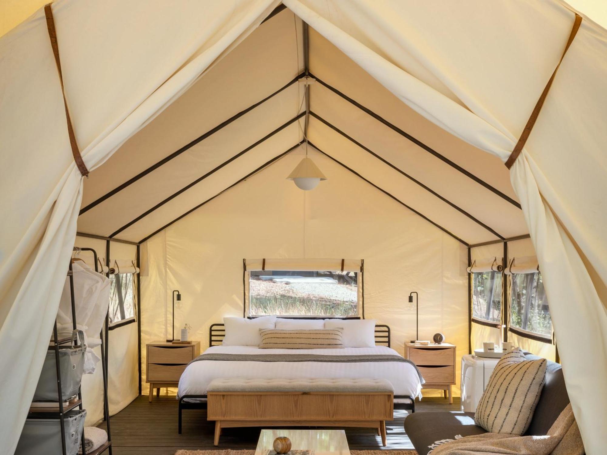 Autocamp Yosemite Hotell Midpines Eksteriør bilde